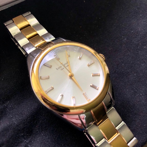 Kate Spade Seaport Two Tone Watch - Picture 8 of 9